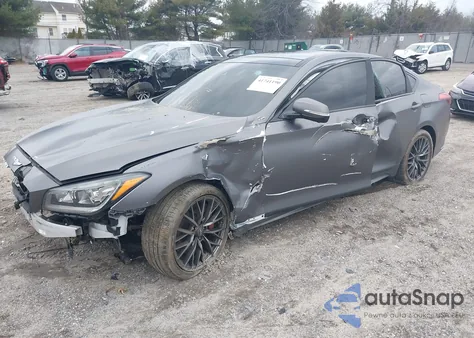 2019 Genesis G80 3.8 z USA, uszkodzony, nr VIN KMHGN4JE0KU292418